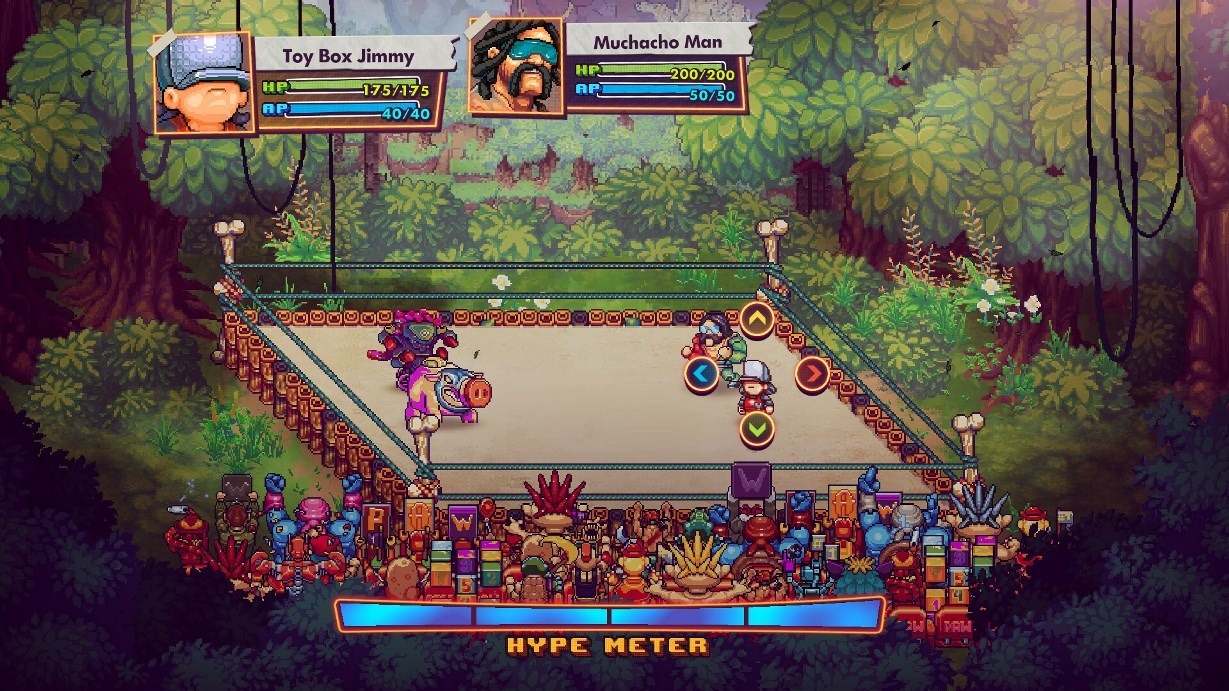 WrestleQuest Gameplay Screenshot
